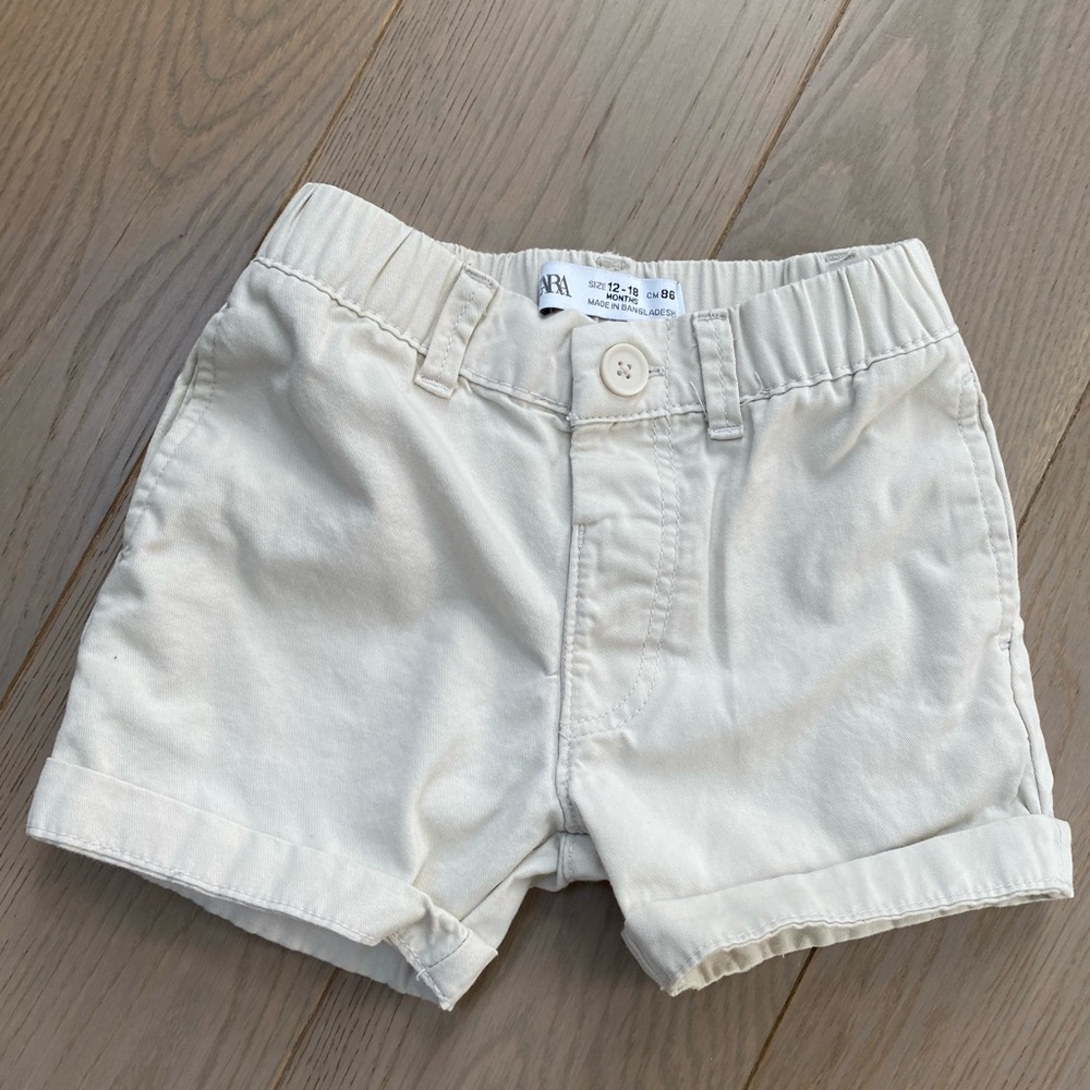 Zara Khaki Shirts 12-18 months
